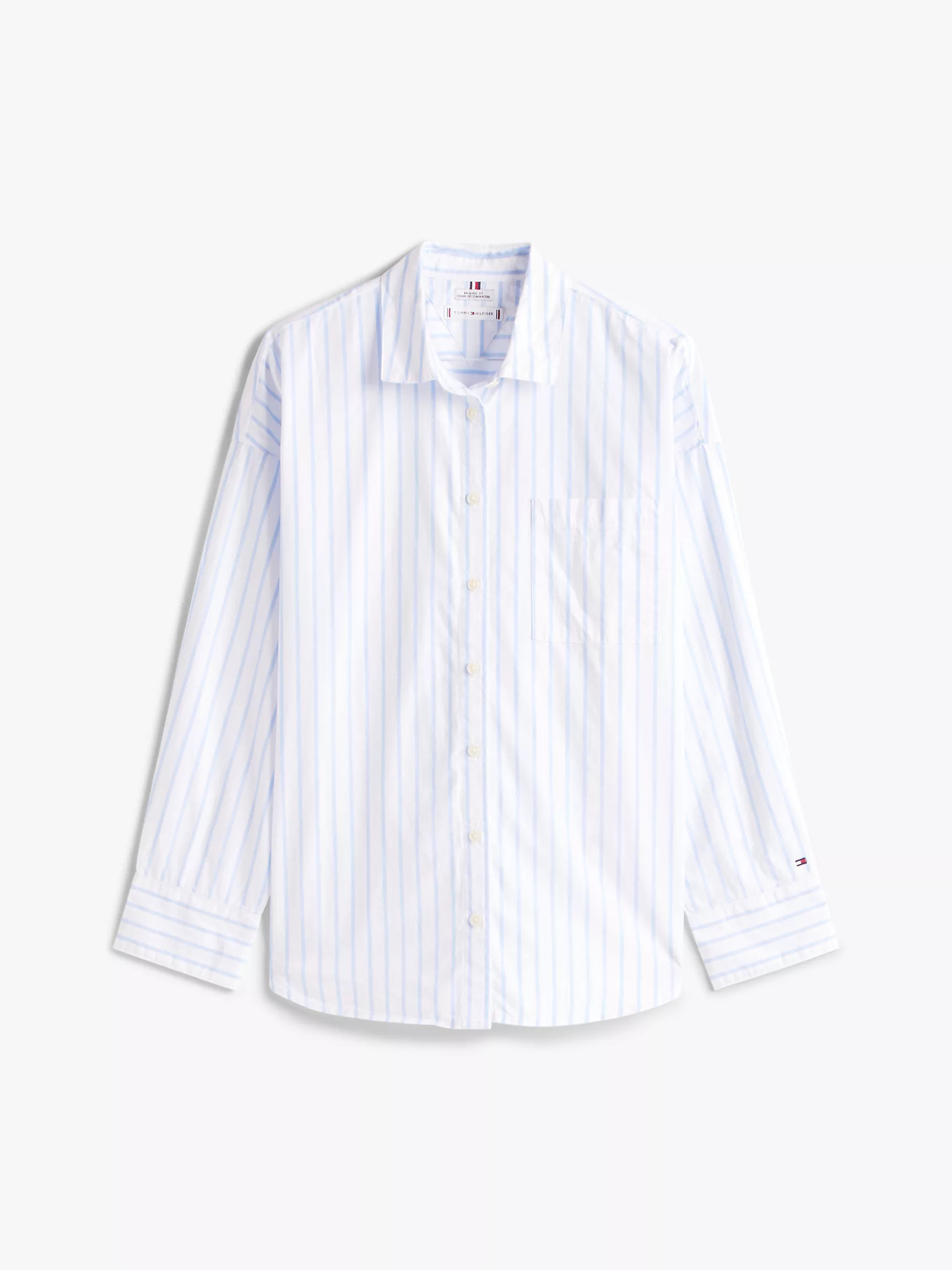 Relaxed Fit Stripe Shirt | Tommy Hilfiger | Tommy Hilfiger (US)