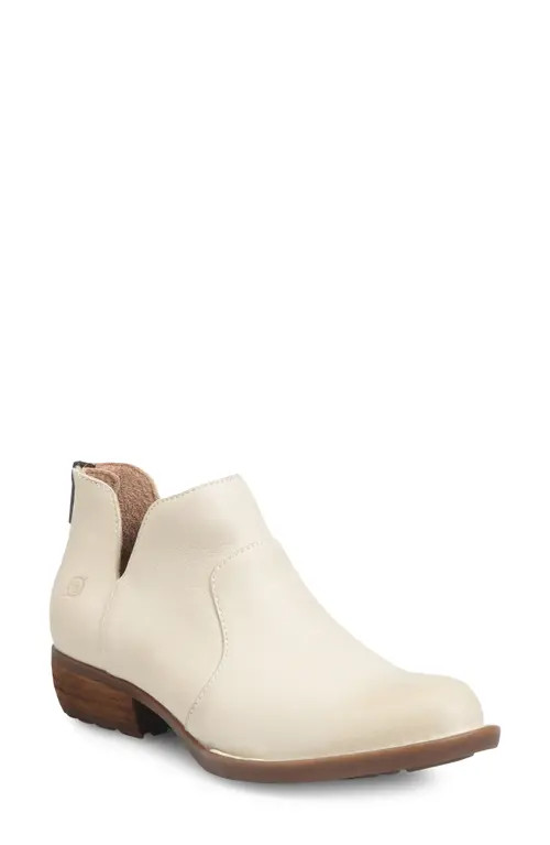 Børn Kerri Ankle Bootie in Cream F/G at Nordstrom, Size 6 | Nordstrom