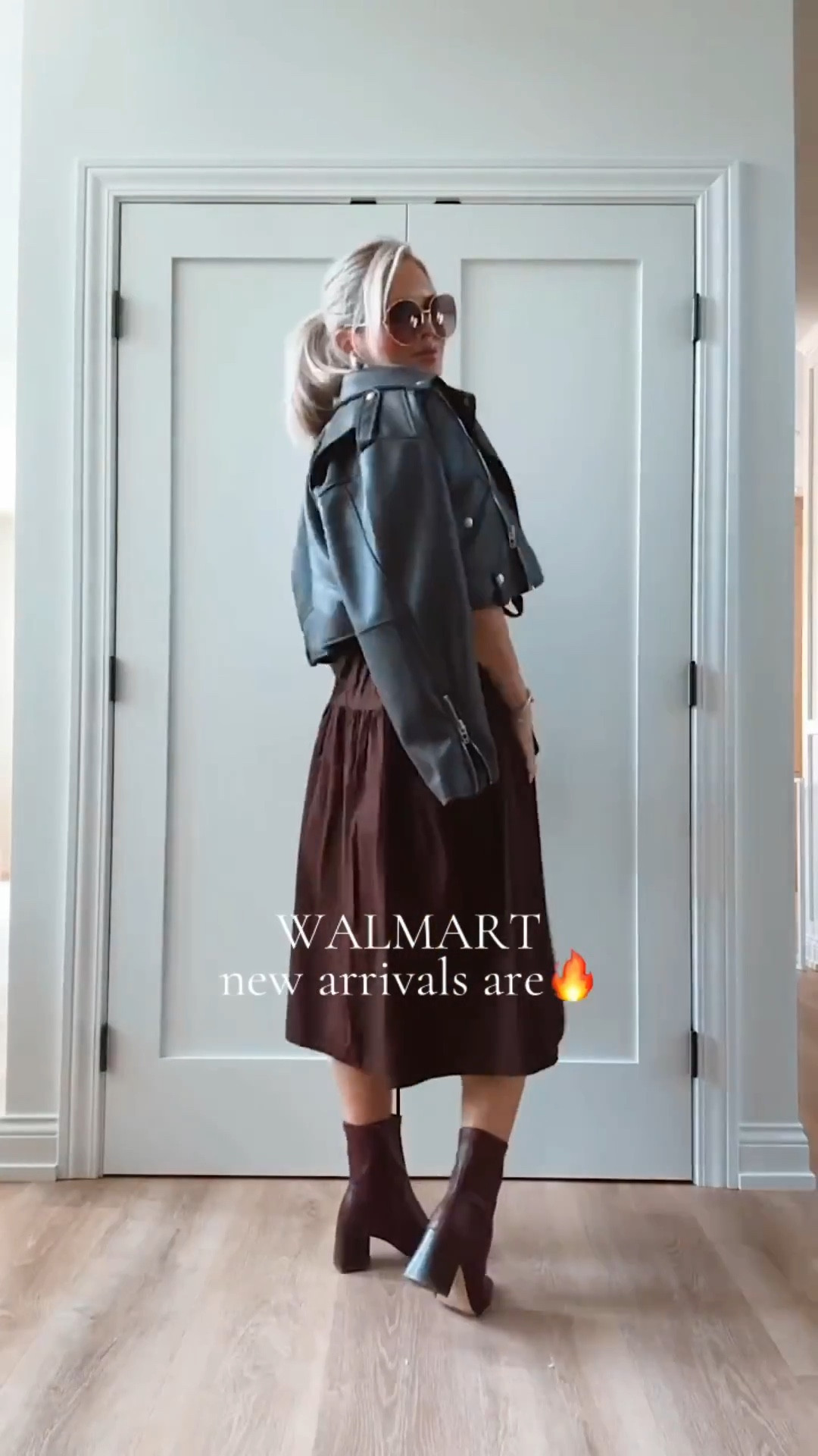 This Walmart dress is adorable! Best seller- love the brown and the booties are beyond comfy - great for work! 🤎🤎🤎
Small in dress & jacket 

Fall dress. Brown. Style. Fall dresses. Brown dress. Fall outfit. 

#LTKStyleTip #LTKFindsUnder50 #LTKWorkwear