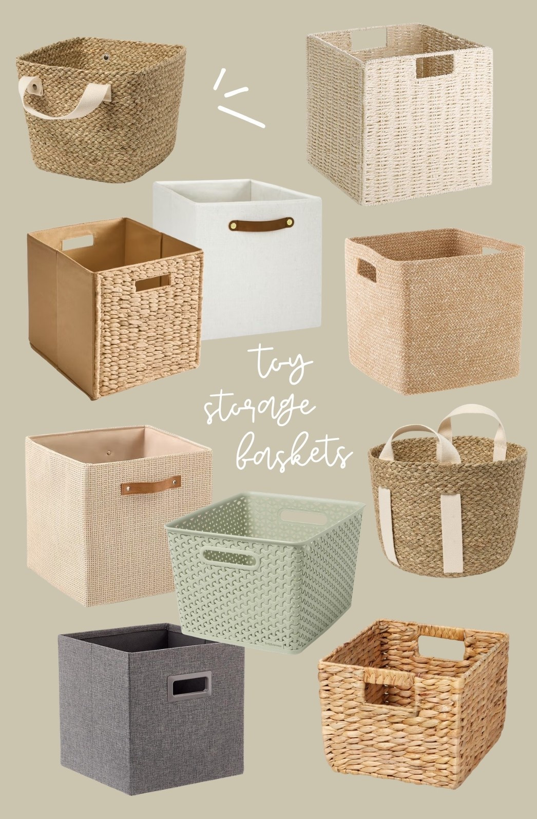Cube baskets for all the kid things! Toys, clothes etc. I love choosing a pretty cabinet to hide away toys and organizing them with these baskets! Always measure the inside of the cabinet or your shelves to make sure your baskets fit.

Organization, storage, baskets, kids room, toy organizing, play room, closet organization, wicker basket, square basket

#LTKSaleAlert #LTKHome #LTKKids