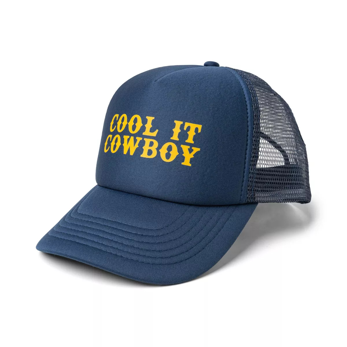 Pacific Brim  Foam Trucker Hat Cool it Cowboy | Target