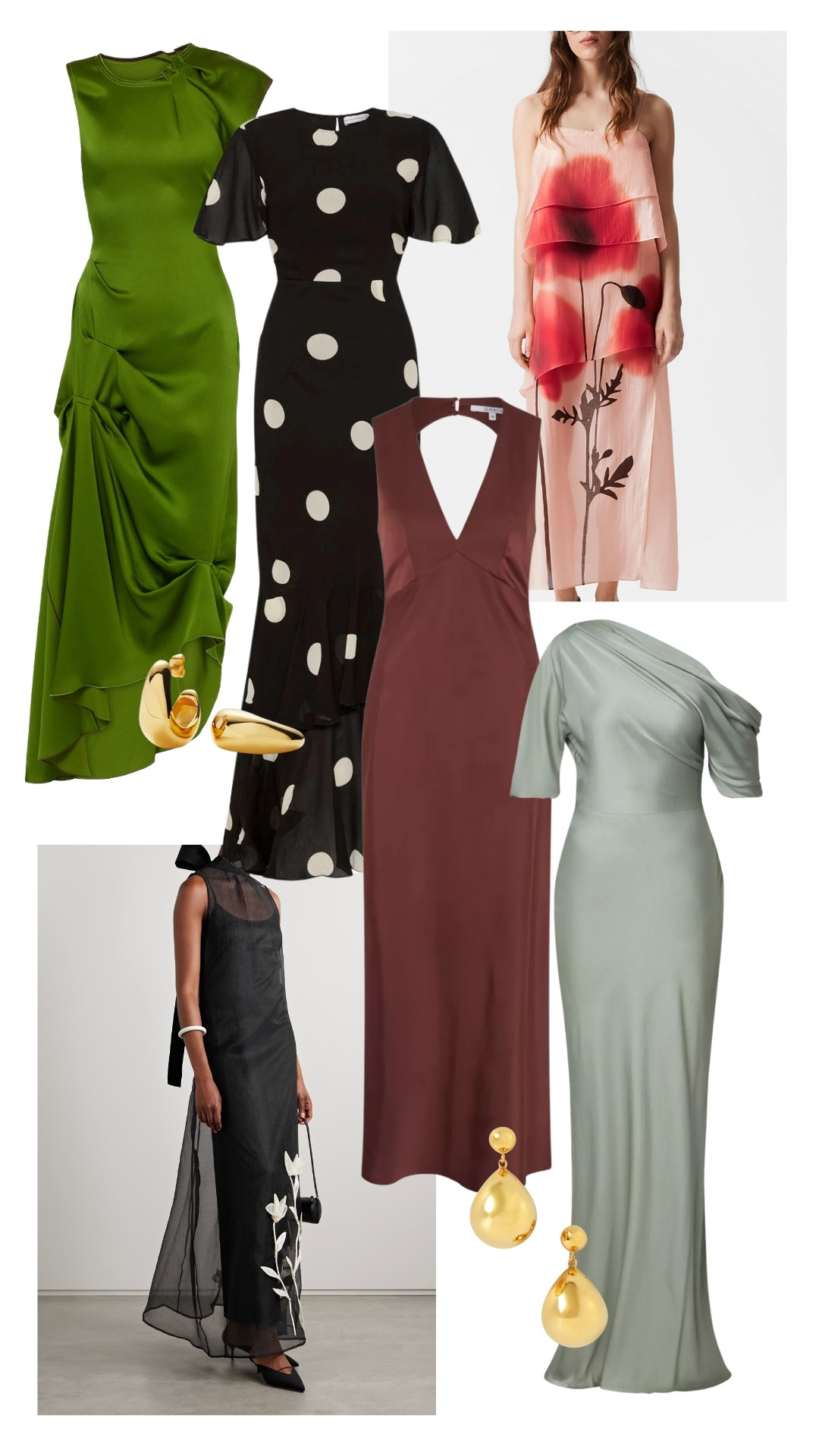 Wedding Guest outfit inspo from fun spots and pops of colour, to classic spring florals and satin perfection.

You can find more style content over on my Substack ’The Wardrobe Edit’ 

 

#LTKspring #LTKwedding #LTKdresses