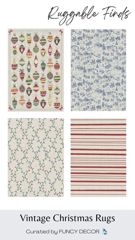 Warm up your floors with these festive area rugs with a vintage Christmas feel from Ruggable

#LTKCyberWeek #LTKHoliday #LTKSeasonal