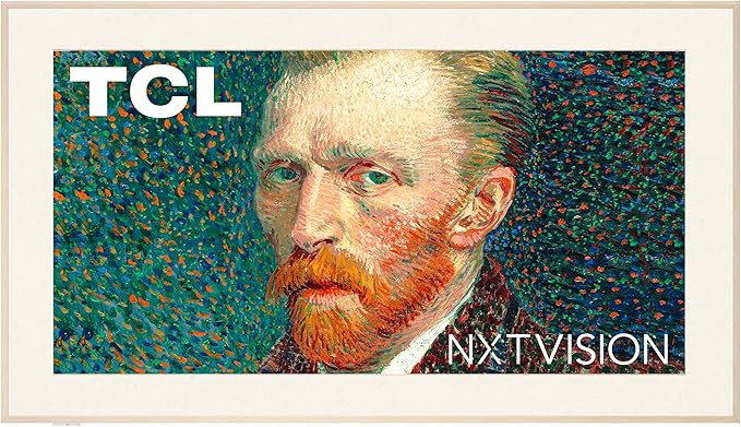 TCL 55-Inch Class NXTVISION Series QLED 4K UHD Google Smart TV Canvas Style Art Frame TV - QLED, ... | Amazon (US)