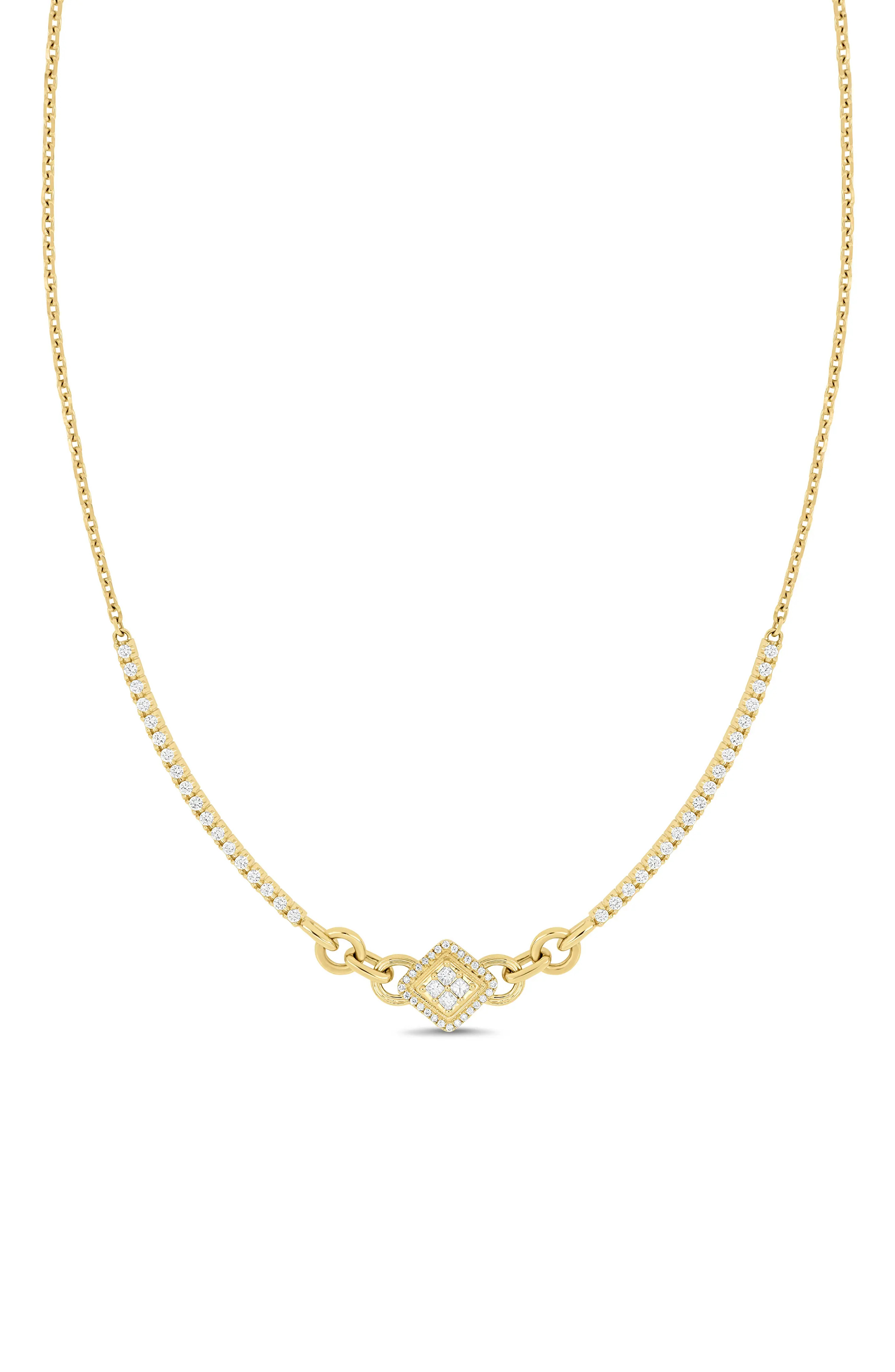 Cleo Diamond Bar Necklace (Online Trunk Show) (Women) | Nordstrom | Nordstrom