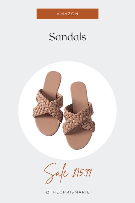Beige sandals from Amazon 

#LTKsalealert #LTKshoecrush #LTKunder50