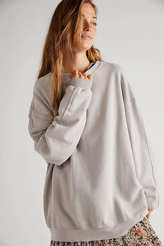 Over And Out Sweatshirt | Free People (Global - UK&FR Excluded)