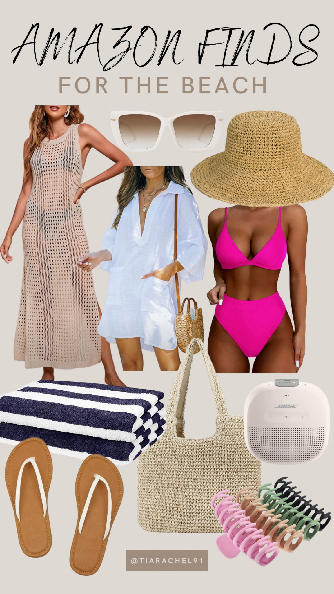 Beach necessities/ Amazon vacation finds 

#LTKswim #LTKFind #LTKtravel