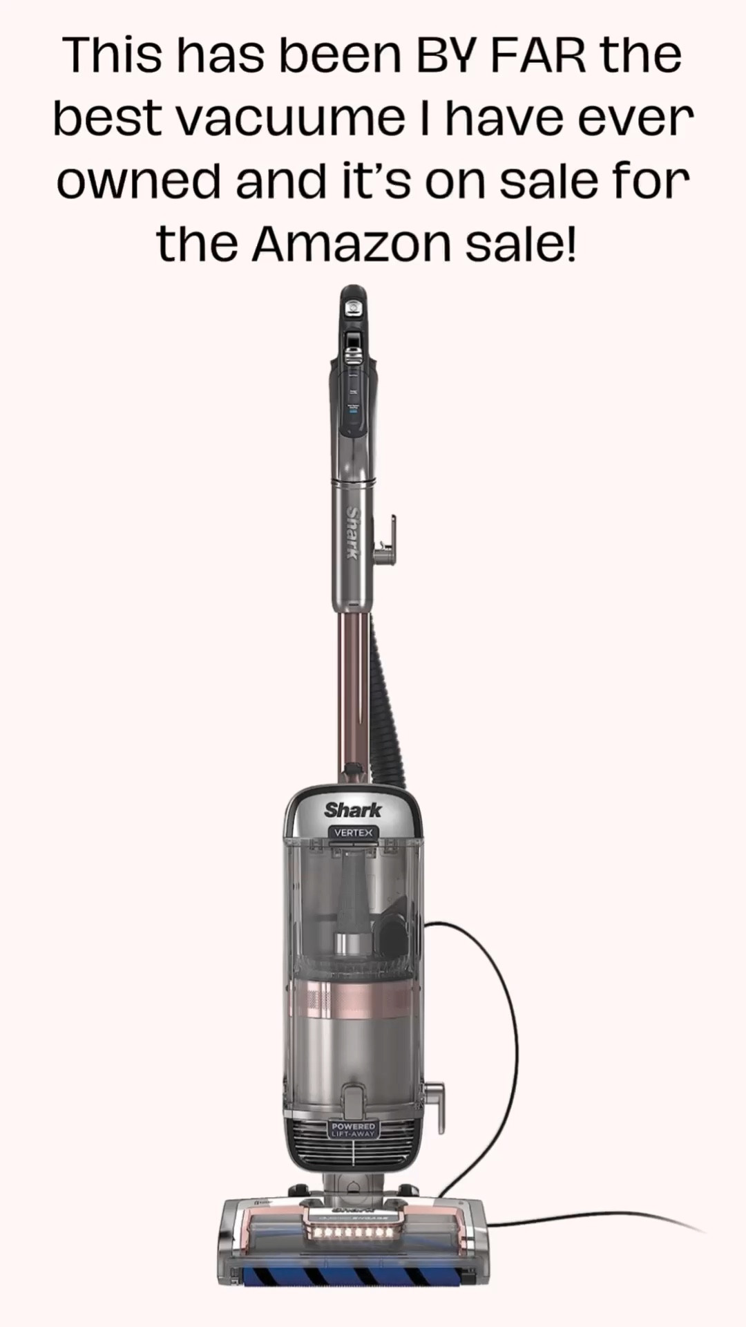 I promise you will LOVE this vacuum! Especially if you lose a lot of hair and/or have a pet. This thing doesn’t get your long hair tangled in the brush somehow. It has a special spot things for things you don’t mean to vacuum up, so you can easily grab them and not have to sort through the dirt. Literally pulls pet hair towards it because the suction is INCREDIBLE! The main compartment detaches to you can vacuum under couches and beds. The list goes on. I promise you will love it as much as I do! 
🤍
Best vacuum, Powerful vacuum, Affordable vacuum#LTKxPrime

#LTKsalealert #LTKhome