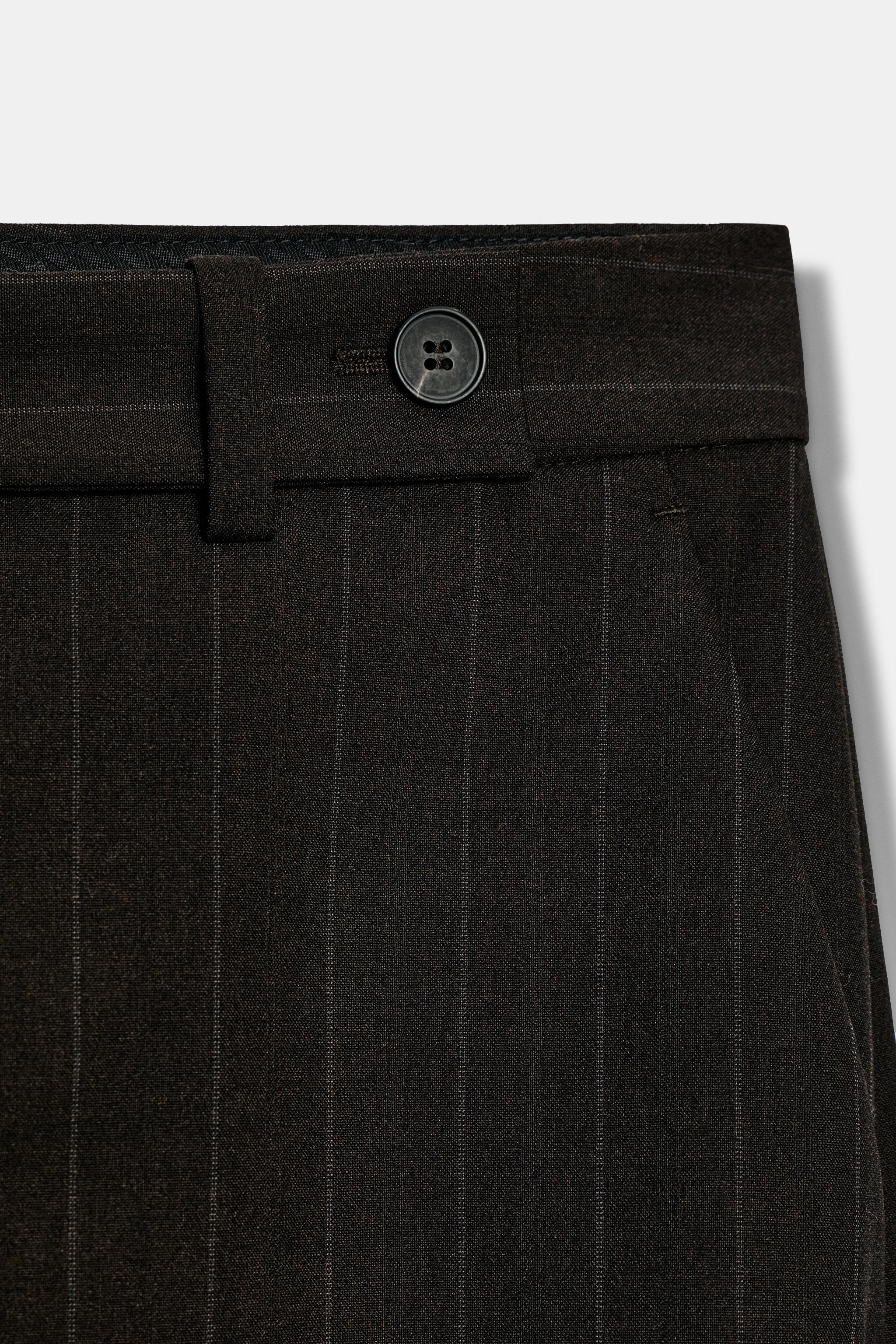 ZW COLLECTION PINSTRIPE TROUSERS | Zara UK