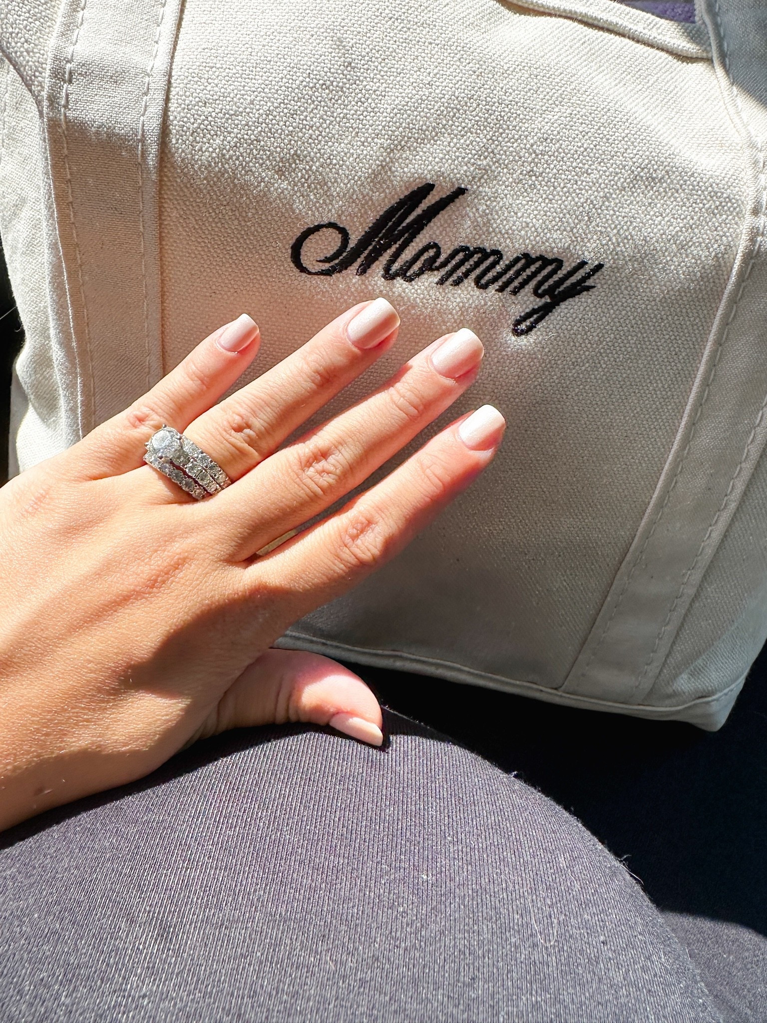 My favorite summer combo ! Dazzle dry and a boat and tote