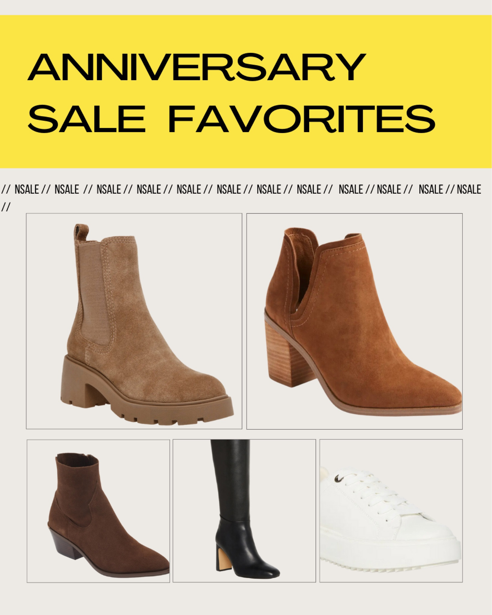 Steve Madden picks, Nordstrom anniversary sale, Chelsea boots, booties, tall boots, sneakers, tennis shoes, sale finds 

#LTKsalealert #LTKshoecrush #LTKxNSale