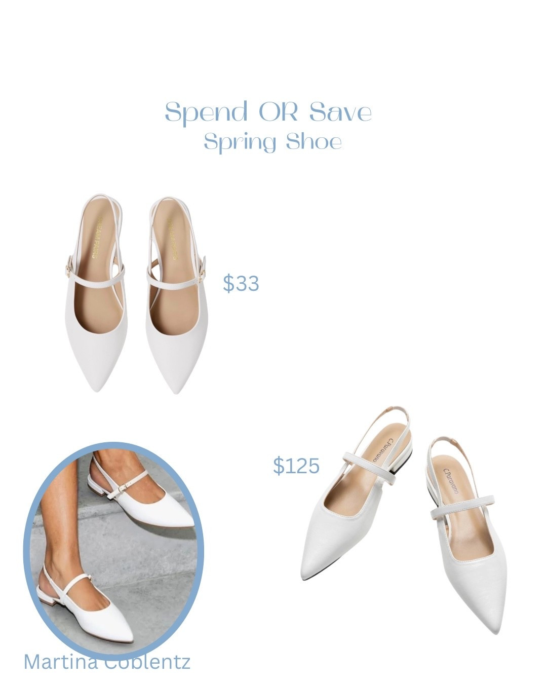 Sling back flat trend. Spend or save edition 


•footwear •spring shoe •sling back shoe •spring 2026 shoe •style •church 

#LTKSeasonal #LTKootd #LTKHome