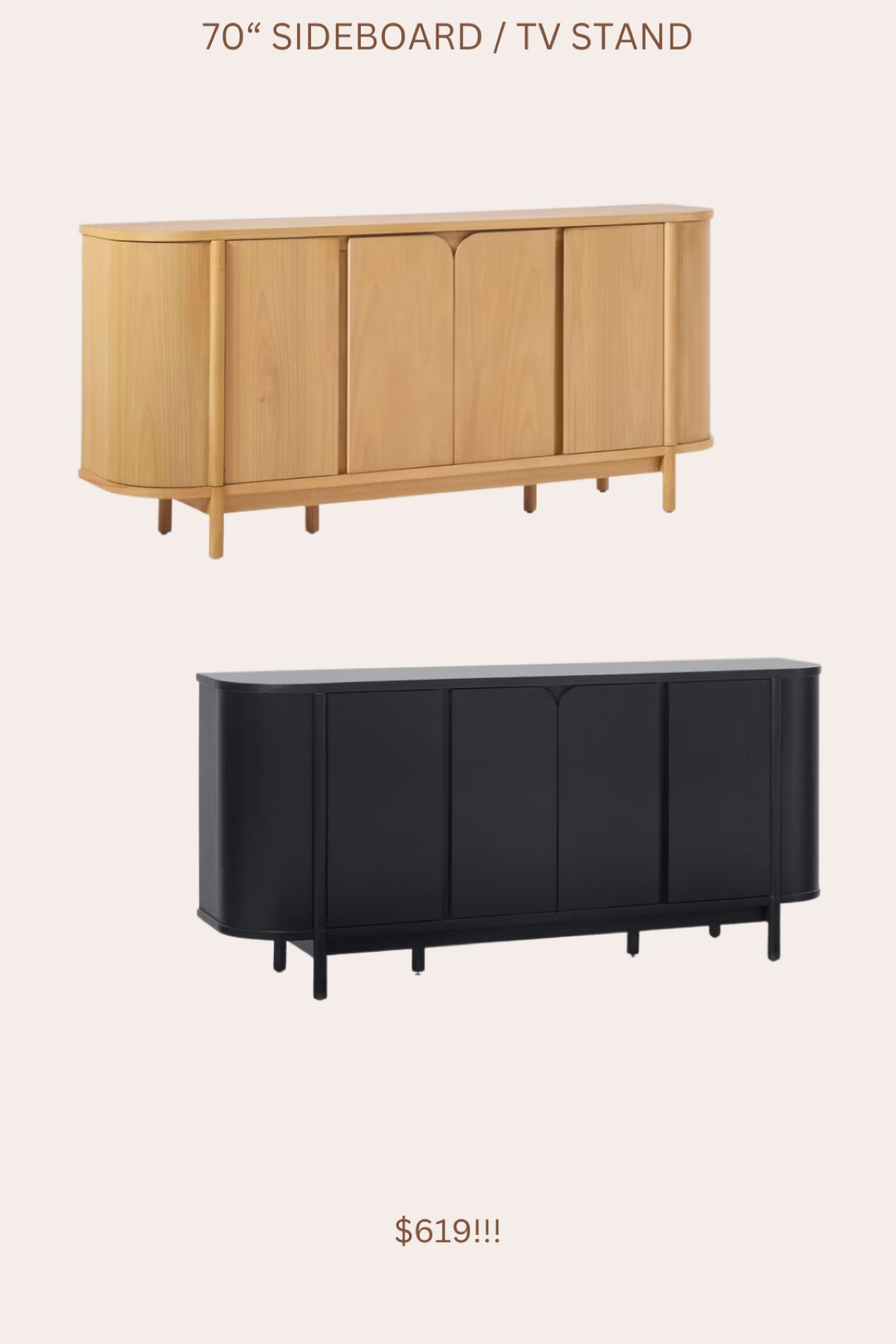 New target sideboard / tv stand!!!! This is the best priced rounded side I’ve found in 70” size 😍🙌🏻🙌🏻

#LTKSaleAlert #LTKStyleTip #LTKHome