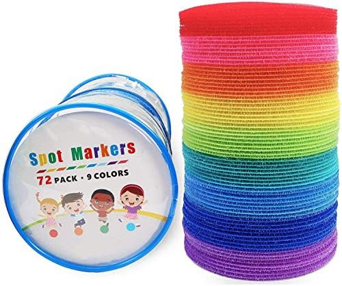 Carpet Floor Spots Markers, Circles Dots for Teachers and Kids, 4 Inch 72 Pack, Flexible Classroo... | Amazon (US)