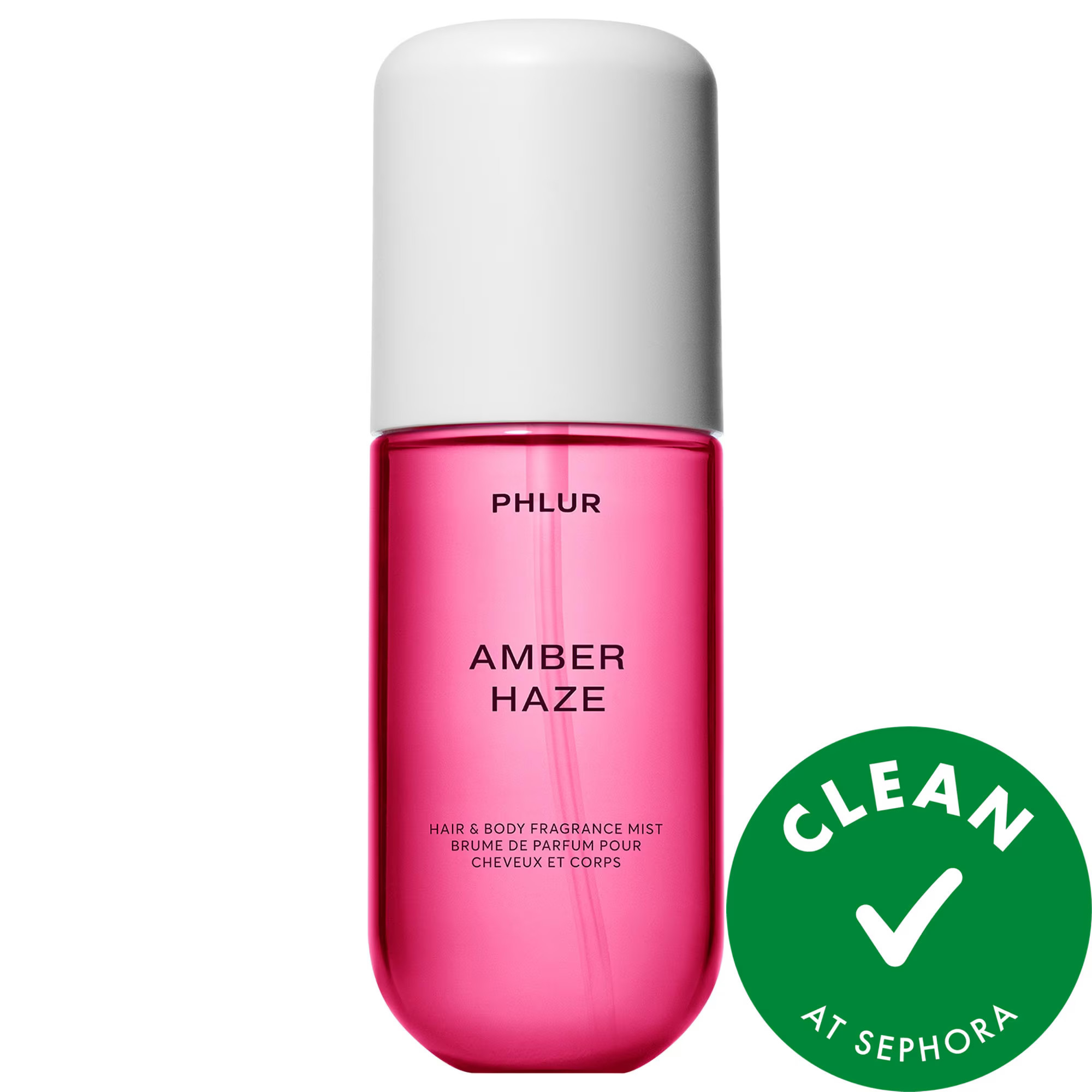PHLUR Mini Amber Haze Body & Hair Fragrance Mist 3 oz/90 mL spray | Sephora (US)