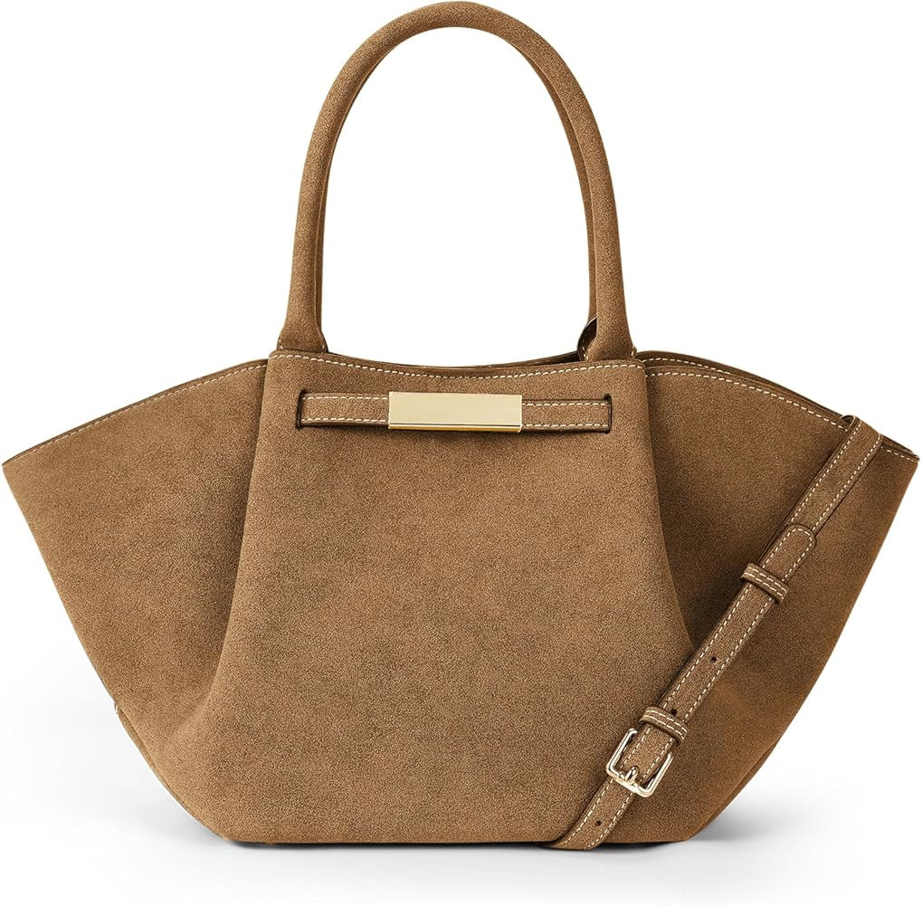 Juoxeepy Tote Bags for Women Work Bags Leather Tote Bag Top Handle Bag Trendy Luxury Hobo Handbag... | Amazon (US)