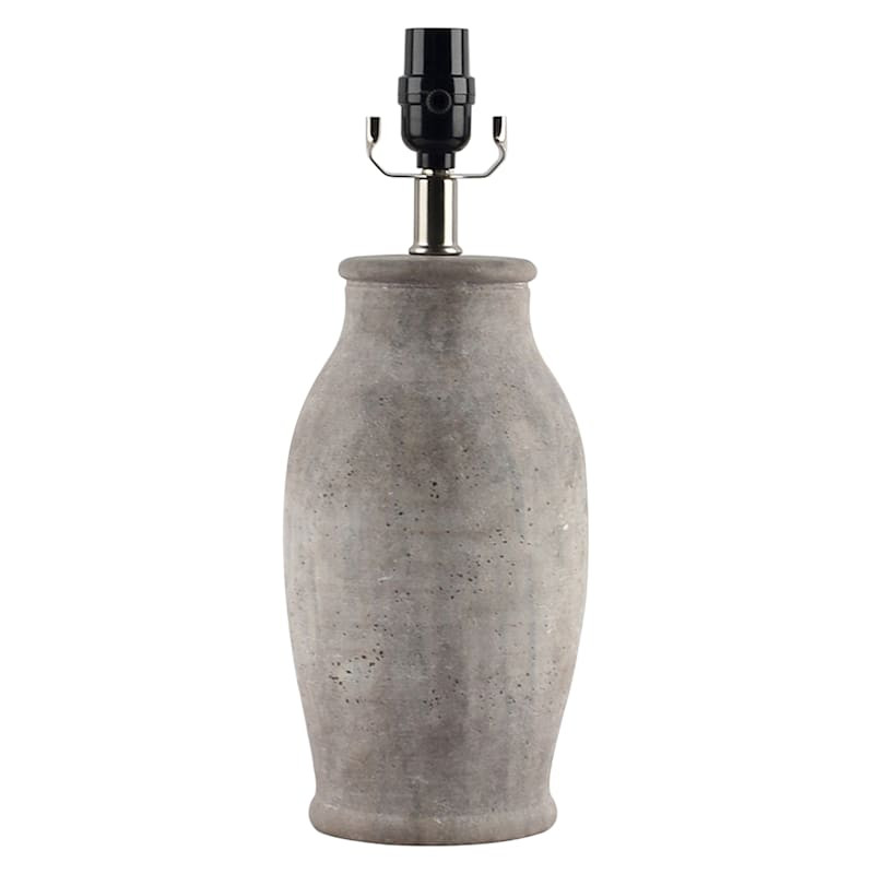 Rustic Natural Ceramic Lamp, 16" | At Home