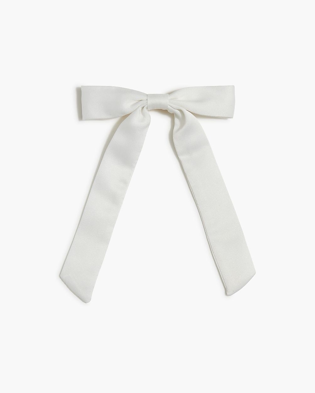 Slim bow hair barrette clip | J.Crew Factory