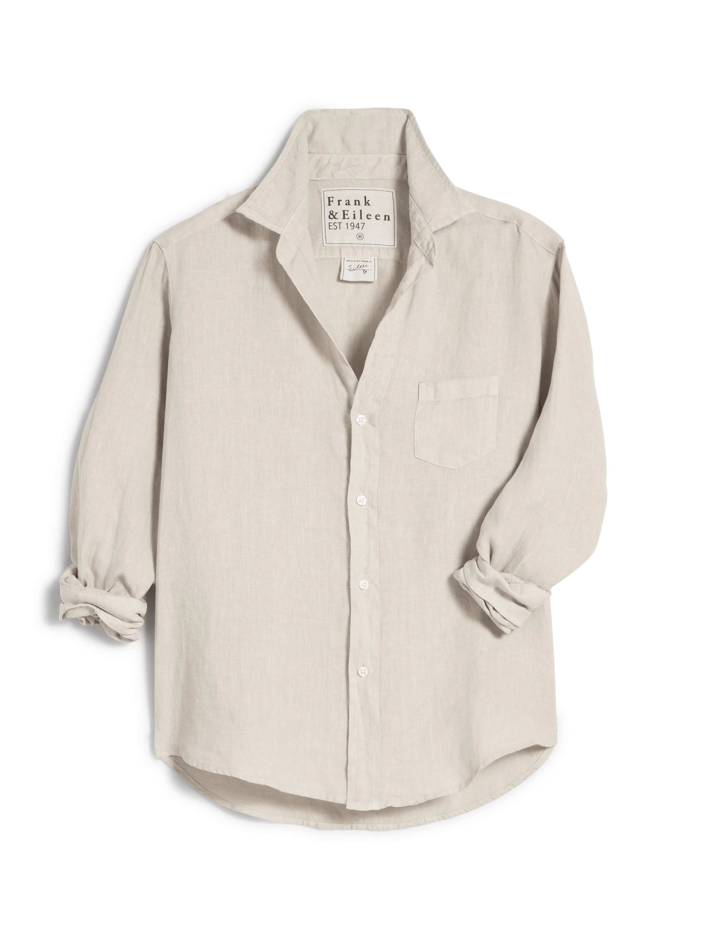 EILEEN Sand, Washed Linen | Frank & Eileen