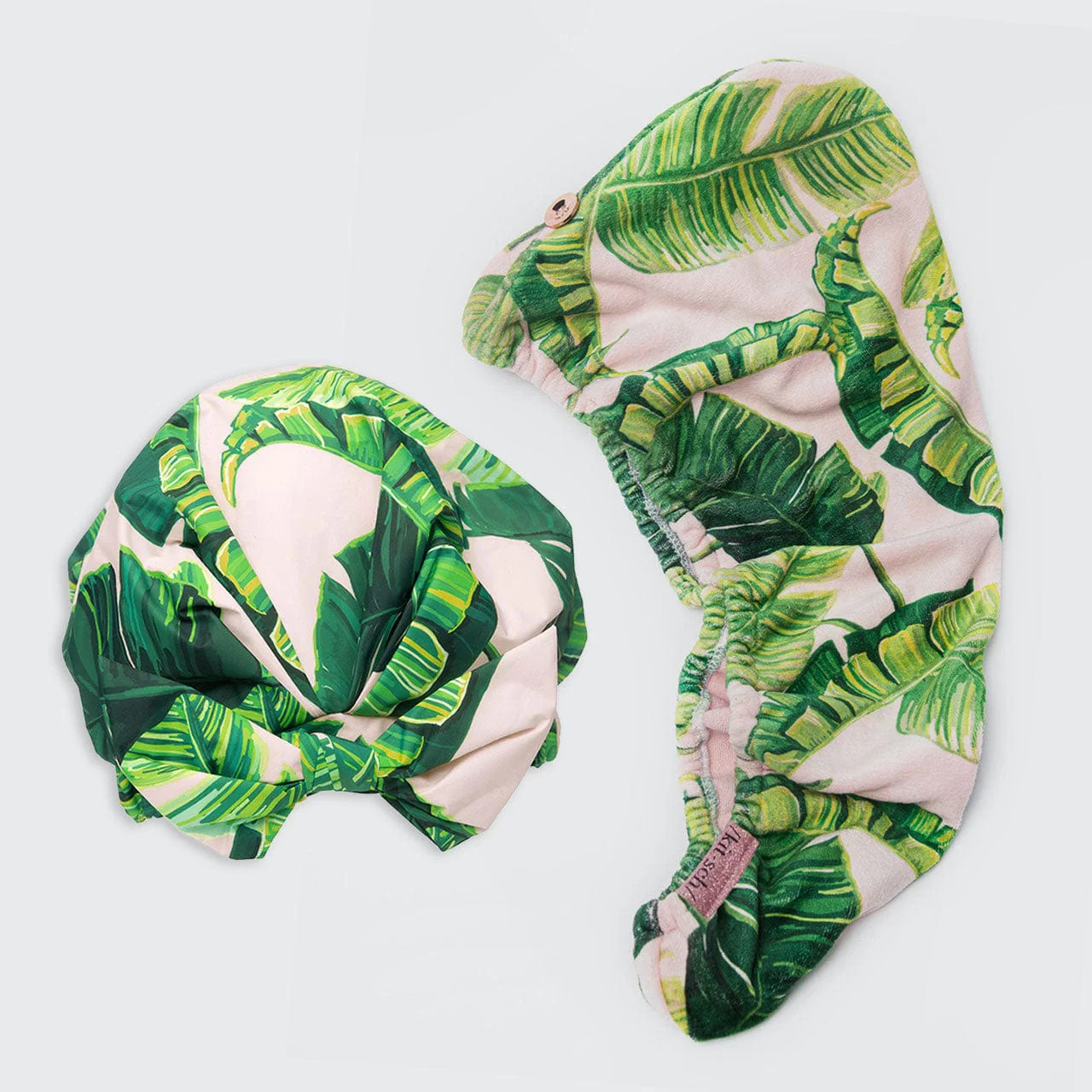 Palm Shower Cap & Hair Towel Bundle | Kitsch