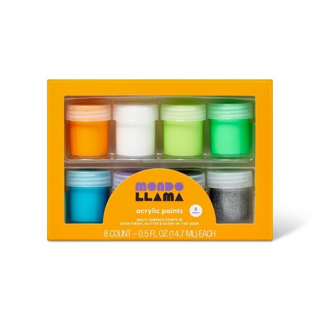 8pk Halloween Paint Tubs - Mondo Llama™ | Target