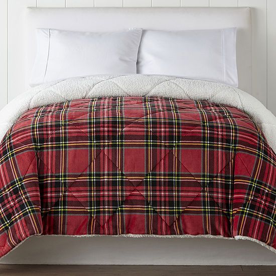 North Pole Trading Co. Mink To Sherpa Reversible Comforter | JCPenney