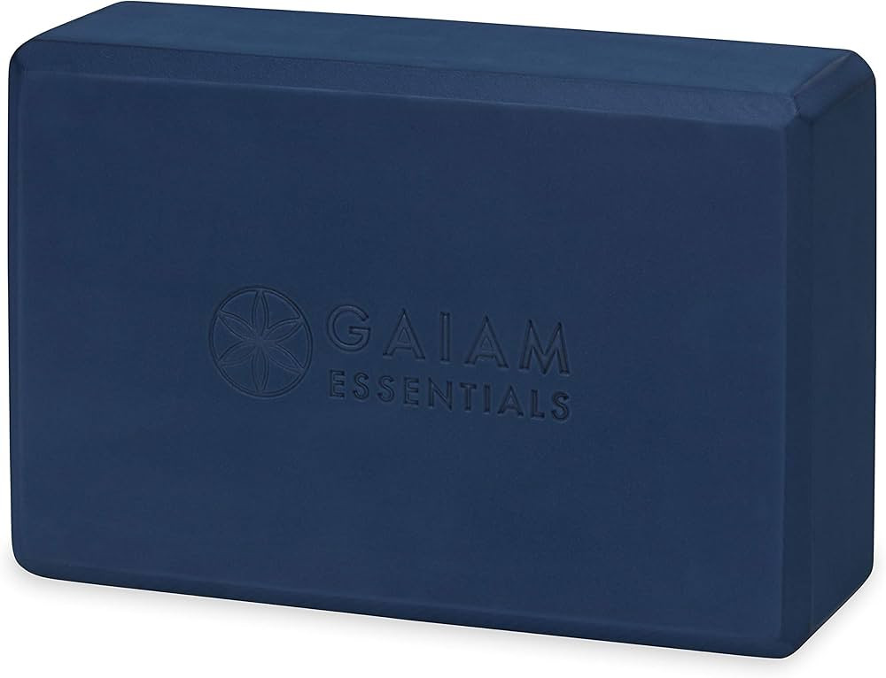Gaiam Essentials Yoga Brick | Sold as Single Block | EVA Foam Block Accessories for Yoga | Amazon (US)