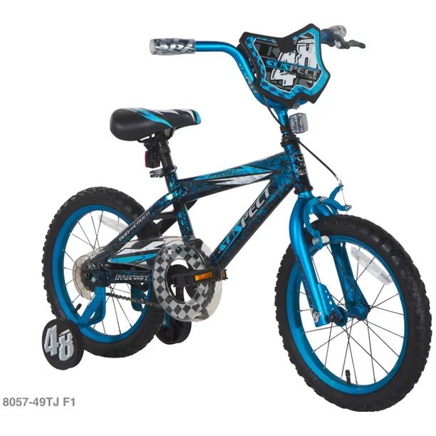 Dynacraft 16" Suspect Boys Bike with Front Hand Brake, Blue | Walmart (US)