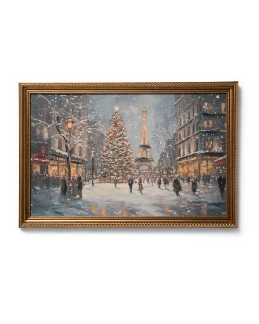 16x24 Holiday In Paris Wall Art | TJ Maxx