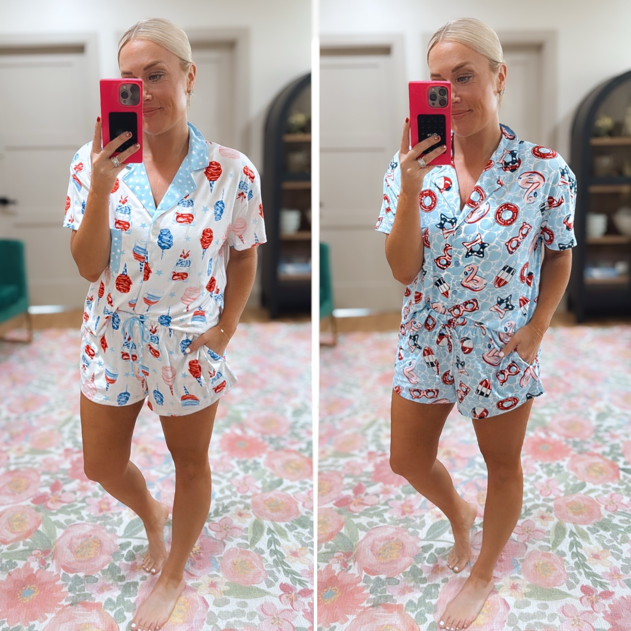 The best pajamas for summer are back! 
I prefer the size medium, only $16.98

#LTKSeasonal #LTKTravel #LTKFindsUnder50