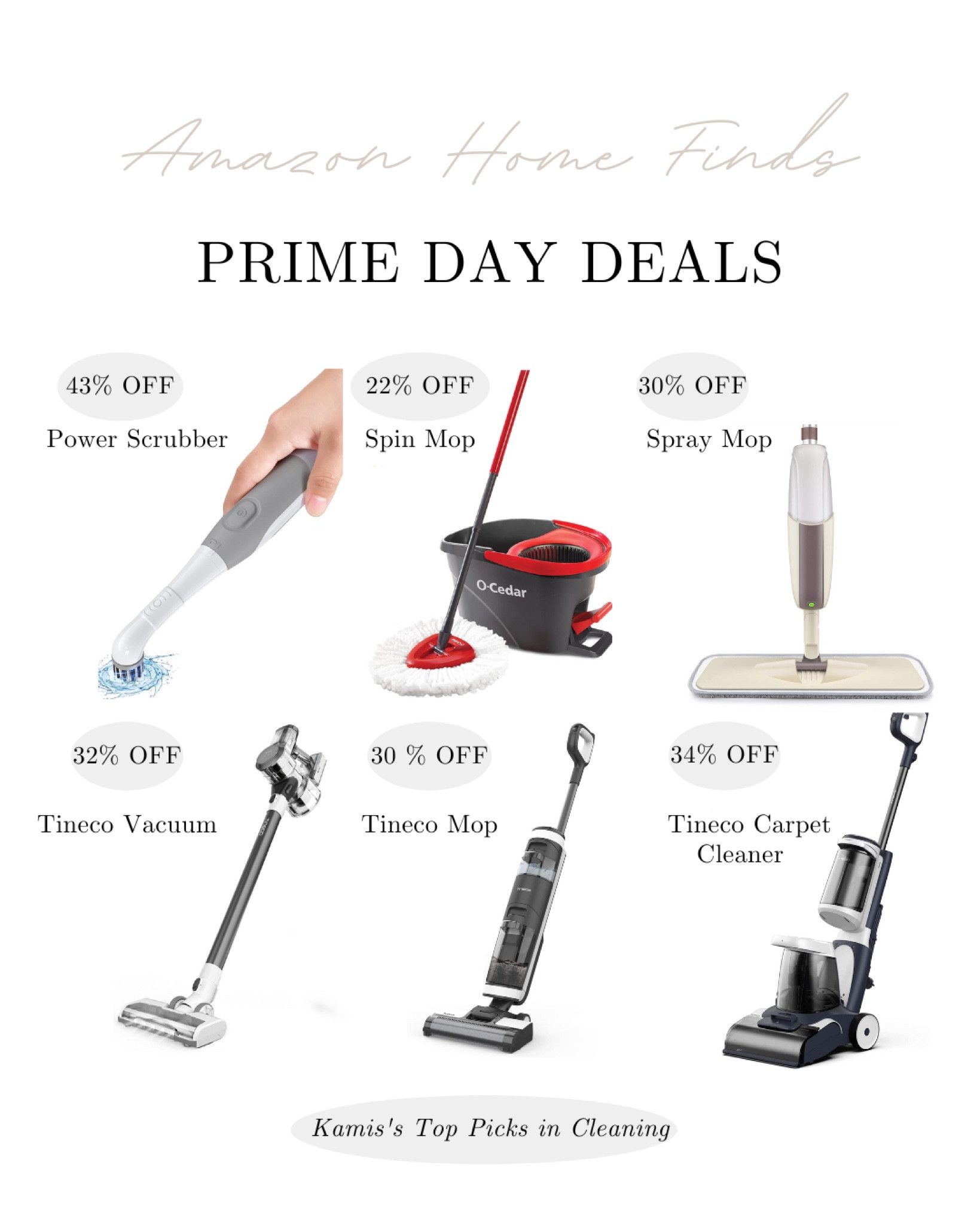My favorite items in cleaning are all on sale for Prime Day🤍

#LTKsalealert #LTKFind #LTKxPrimeDay