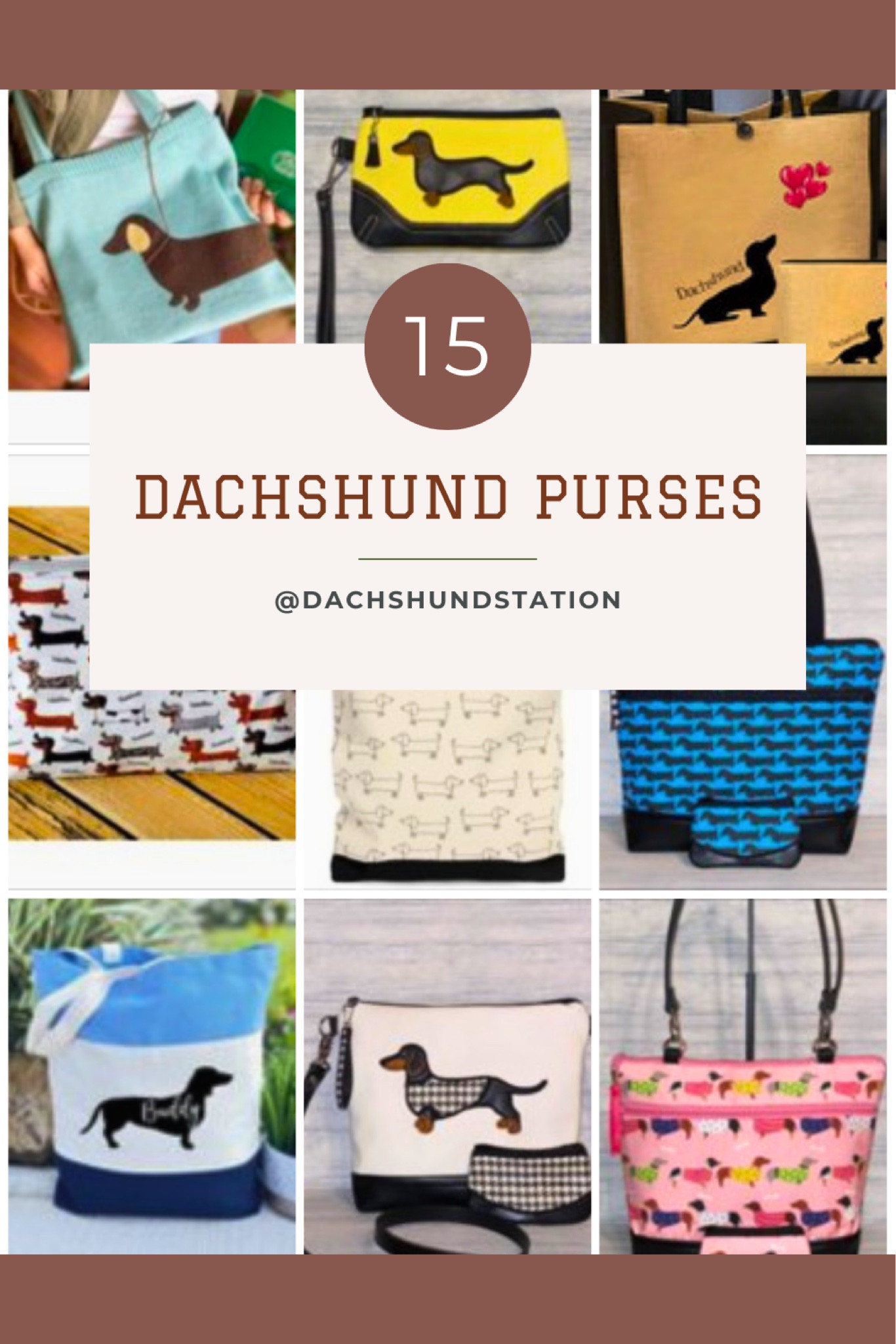 Dachshund purses and handbags. 💜🐾
#doxiefinds #dachshundmom

#LTKHome #LTKGiftGuide #LTKOver40