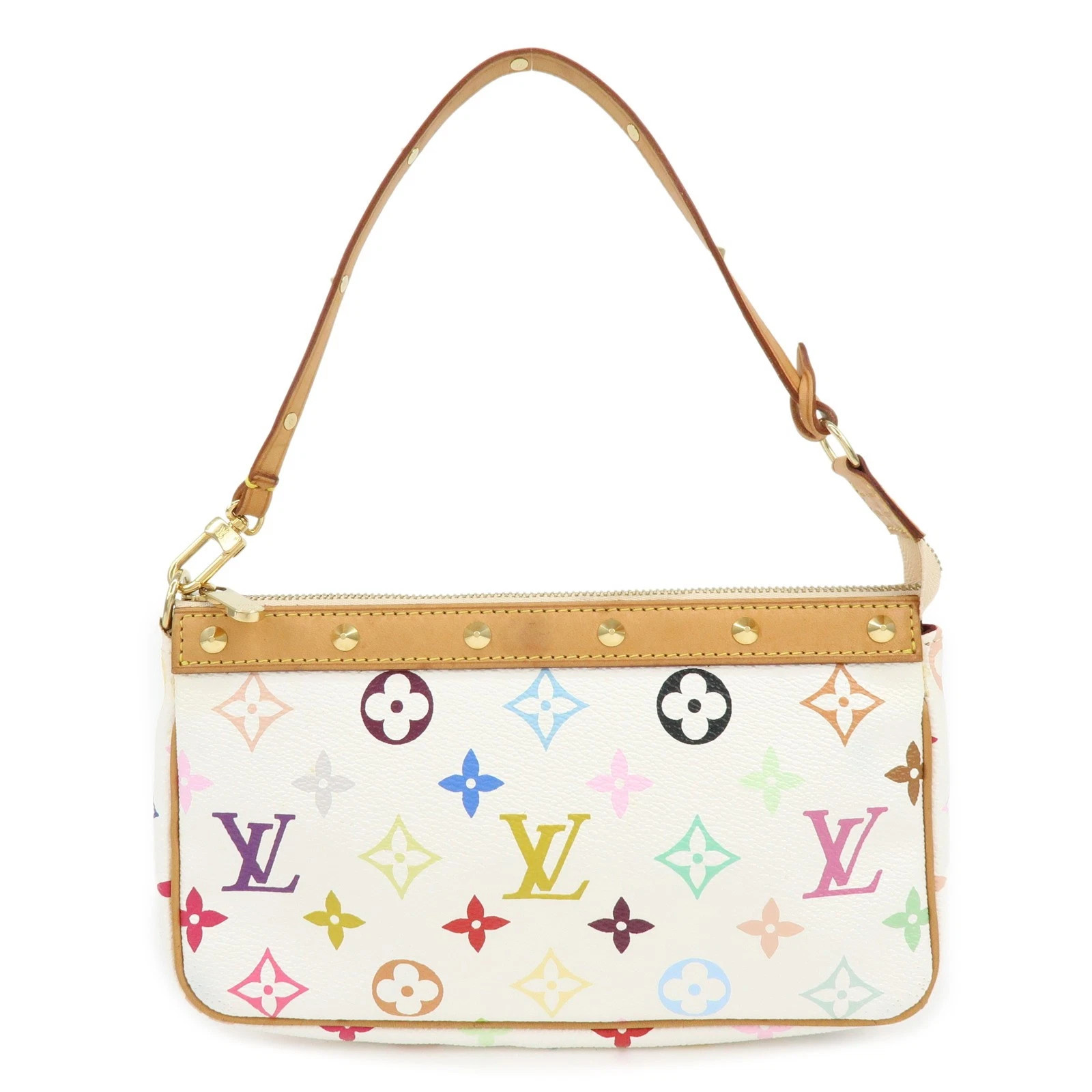 Louis Vuitton Monogram Multicolor Pochette Accessoires Blanc M92649 Used F/S | eBay | eBay US