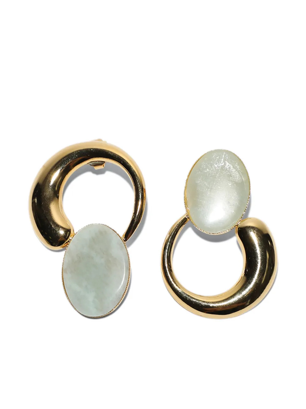 DESTREE Pendientes Sonia Moon - Farfetch | Farfetch Global