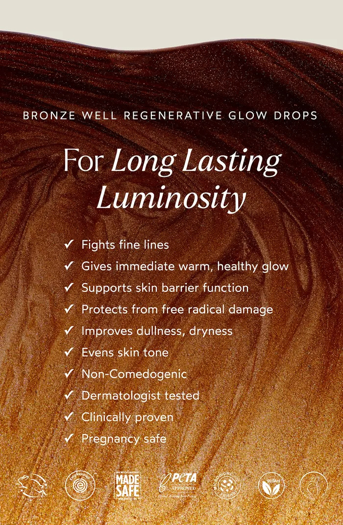 True Botanicals Bronze Well Regenerative Glow | Nordstrom | Nordstrom