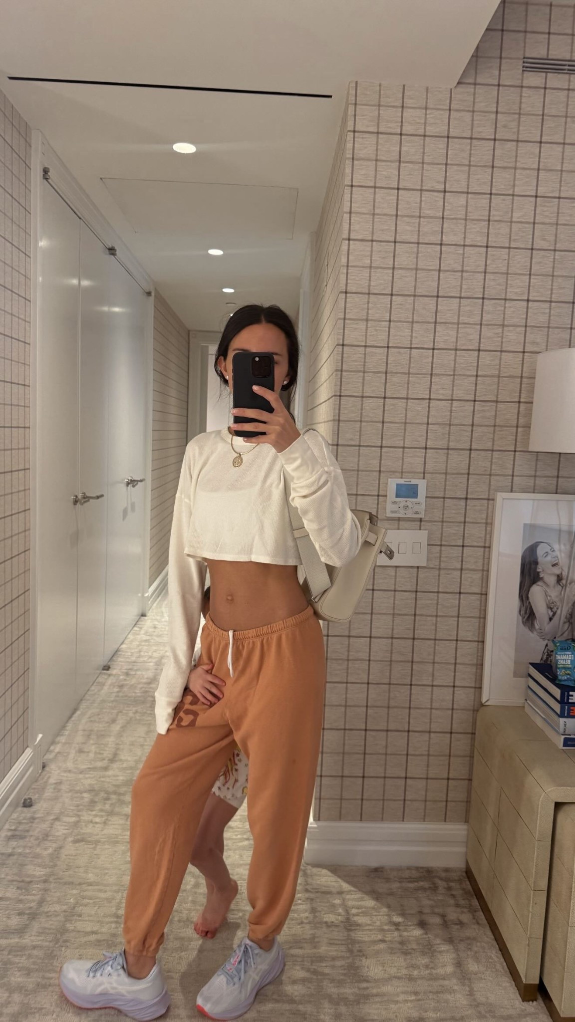 Workout OOTD. My top is Eterne!