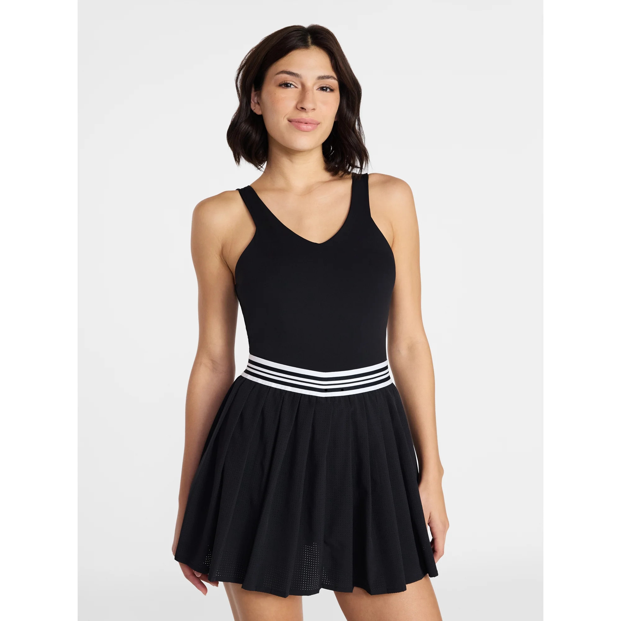Avia Women's Tennis Dress with Pleated Skort, Sizes XS – XXXL | Walmart (US)