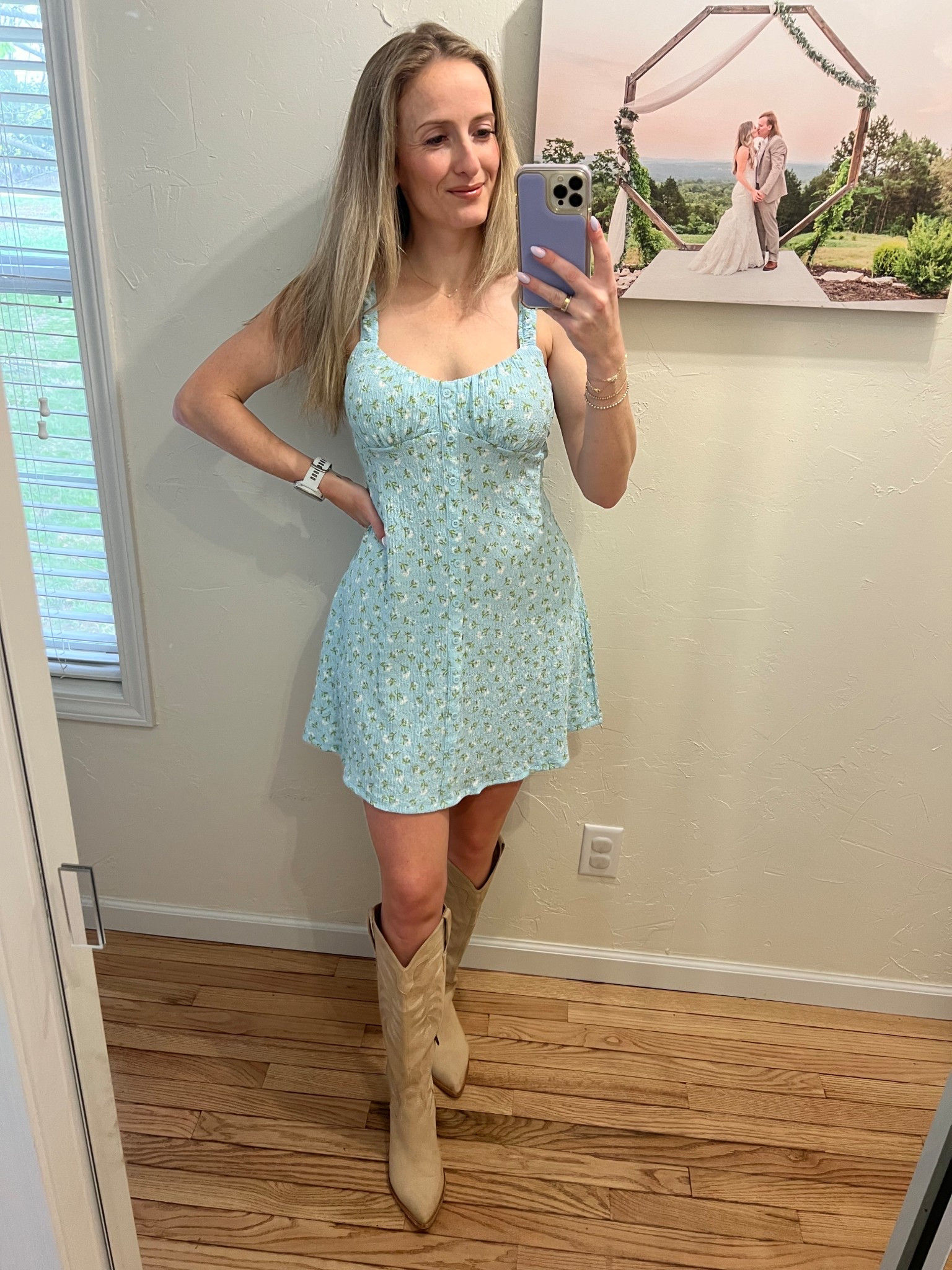 Walmart floral $13 dress 🩵✨

#LTKFestival #LTKParties #LTKFindsUnder50