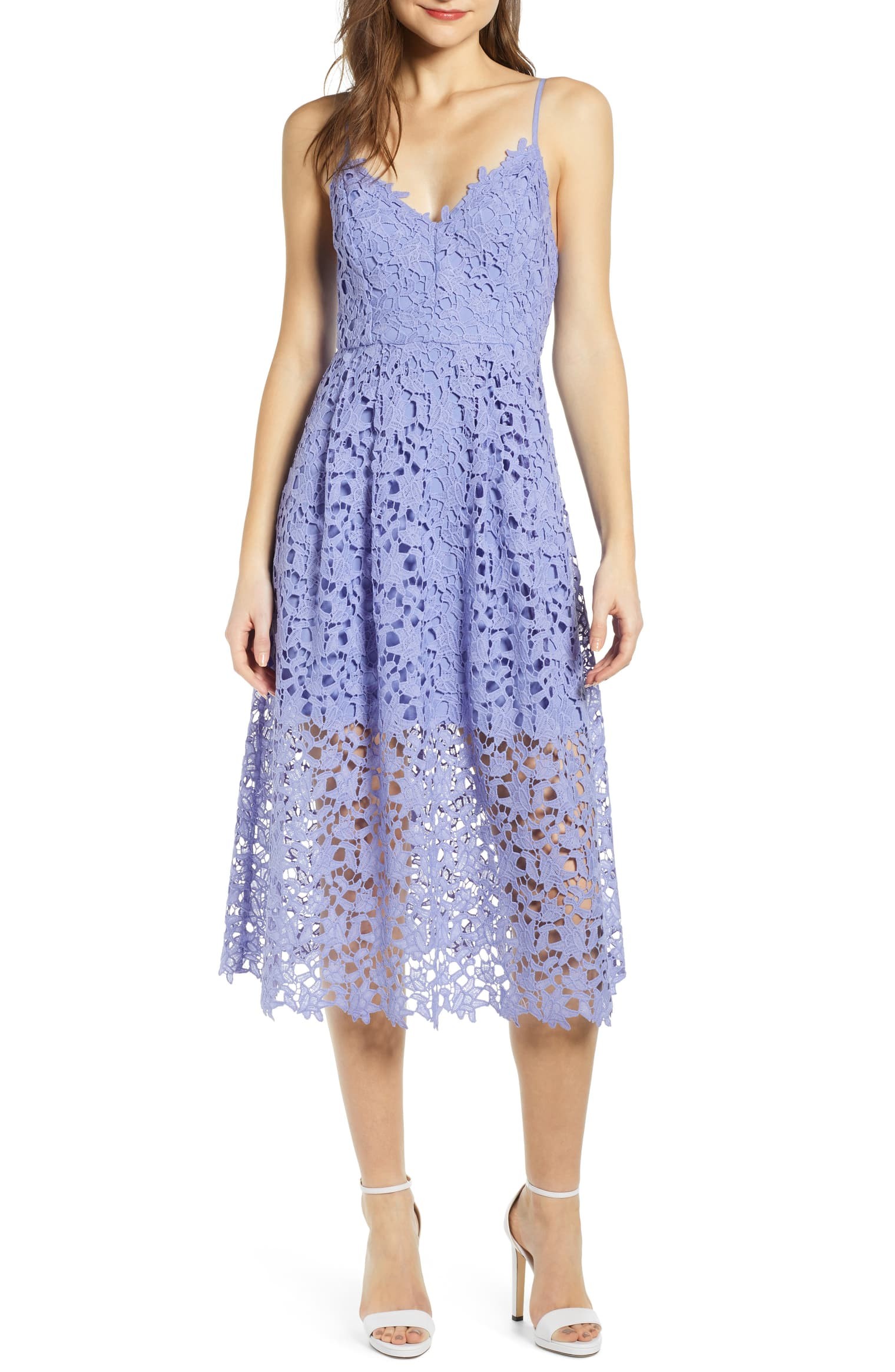 Lace Midi Dress | Nordstrom