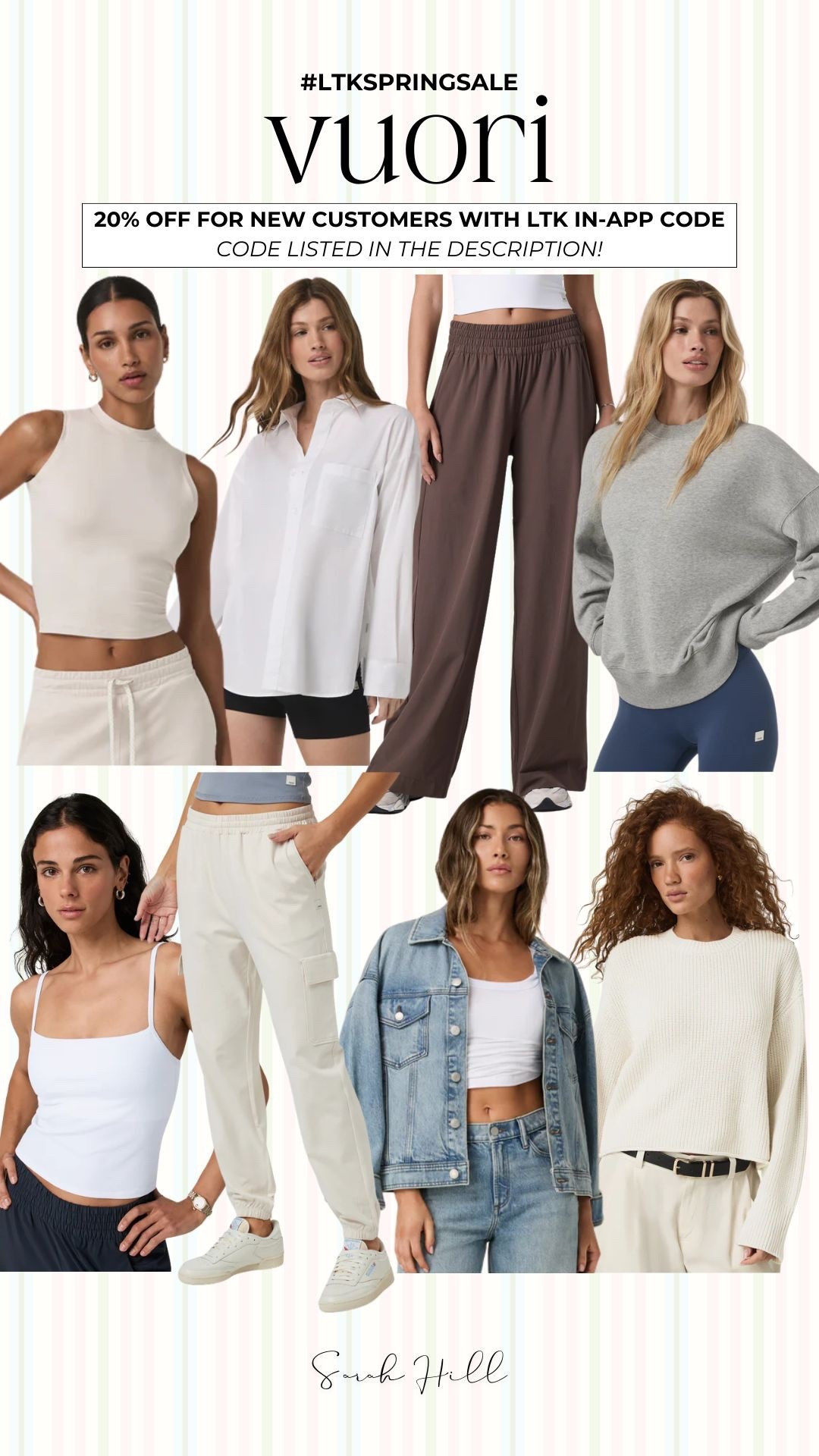 20% off for new customers with code LTKVuoriSPRING

#LTKSpringSale #LTKootd