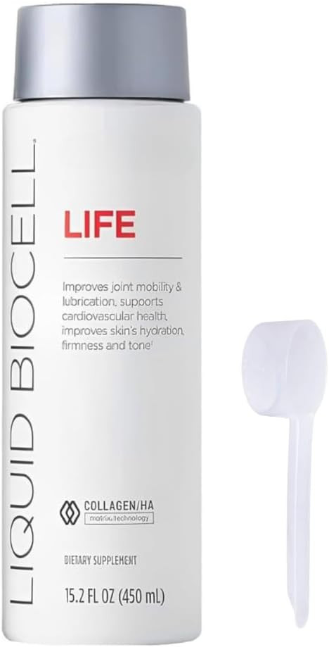 Liquid BioCell Life Liquid Collagen Supplement with Hyaluronic Acid and Type II Collagen - Anti-A... | Amazon (US)