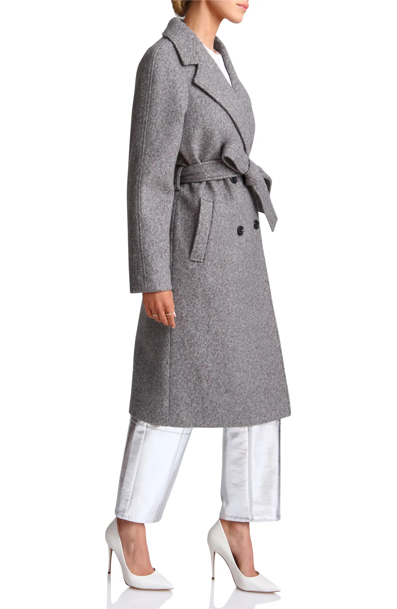 Belted Longline Coat | Nordstrom