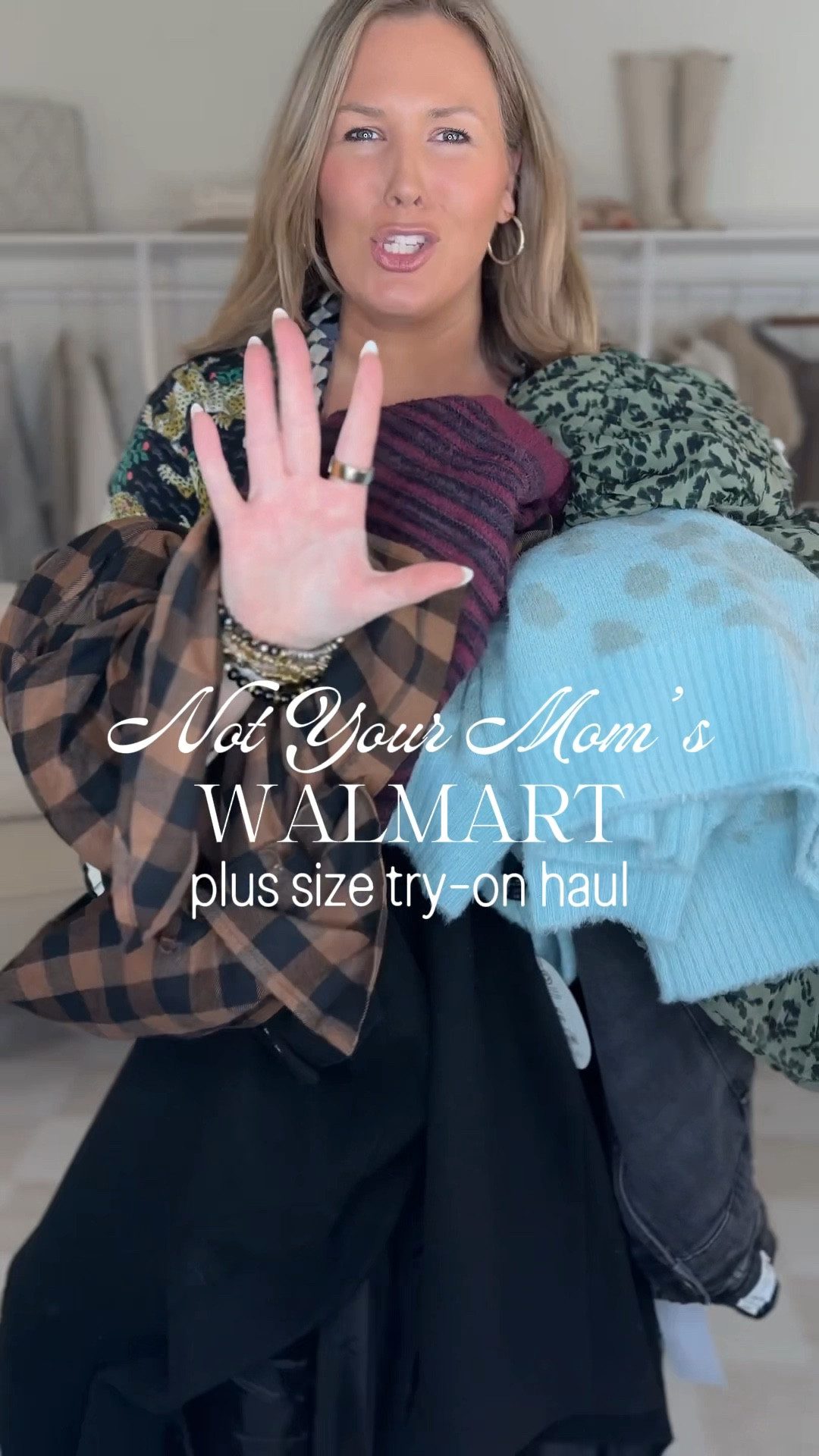 Plus size Walmart fashion haul! 1. Wearing the XXL in this dress! 2. Wearing a 2X in the black vest and 2X in the dress! 3. Wearing a 20 in the jeans, I could probably do the 18! The sweater is a XXL! 4. The cardigan is a 2X and the coat is a XXL! 

My shapewear is a 2X!

Plus size fashion, affordable fashion, Walmart finds, Walmart fashion, fall fashion, fall outfit ideas, chic style, trendy fashion

#LTKPlusSize #LTKFindsUnder50 #LTKMidsize