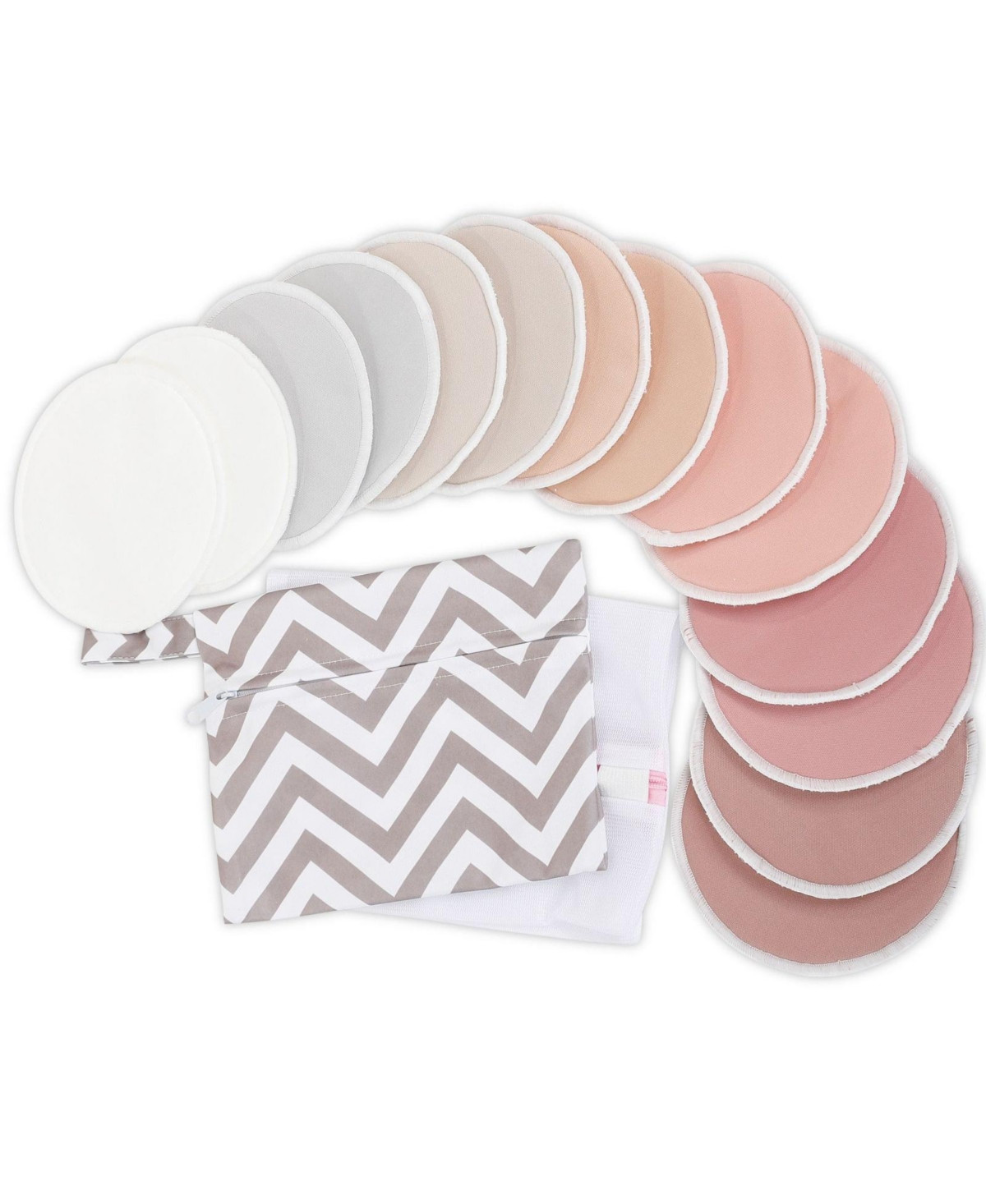 KeaBabies Maternity 14pk Soothe Reusable Nursing Pads for Breastfeeding, 4-Layers Organic Breast Pads, Washable Nipple Pads - Lovelle | Macy's