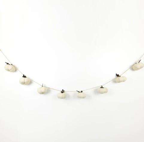 Felt Pumpkin Garland | The Nested Fig