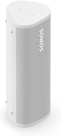 Sonos Roam 2 - White - Portable Waterproof Bluetooth Speaker | Amazon (US)
