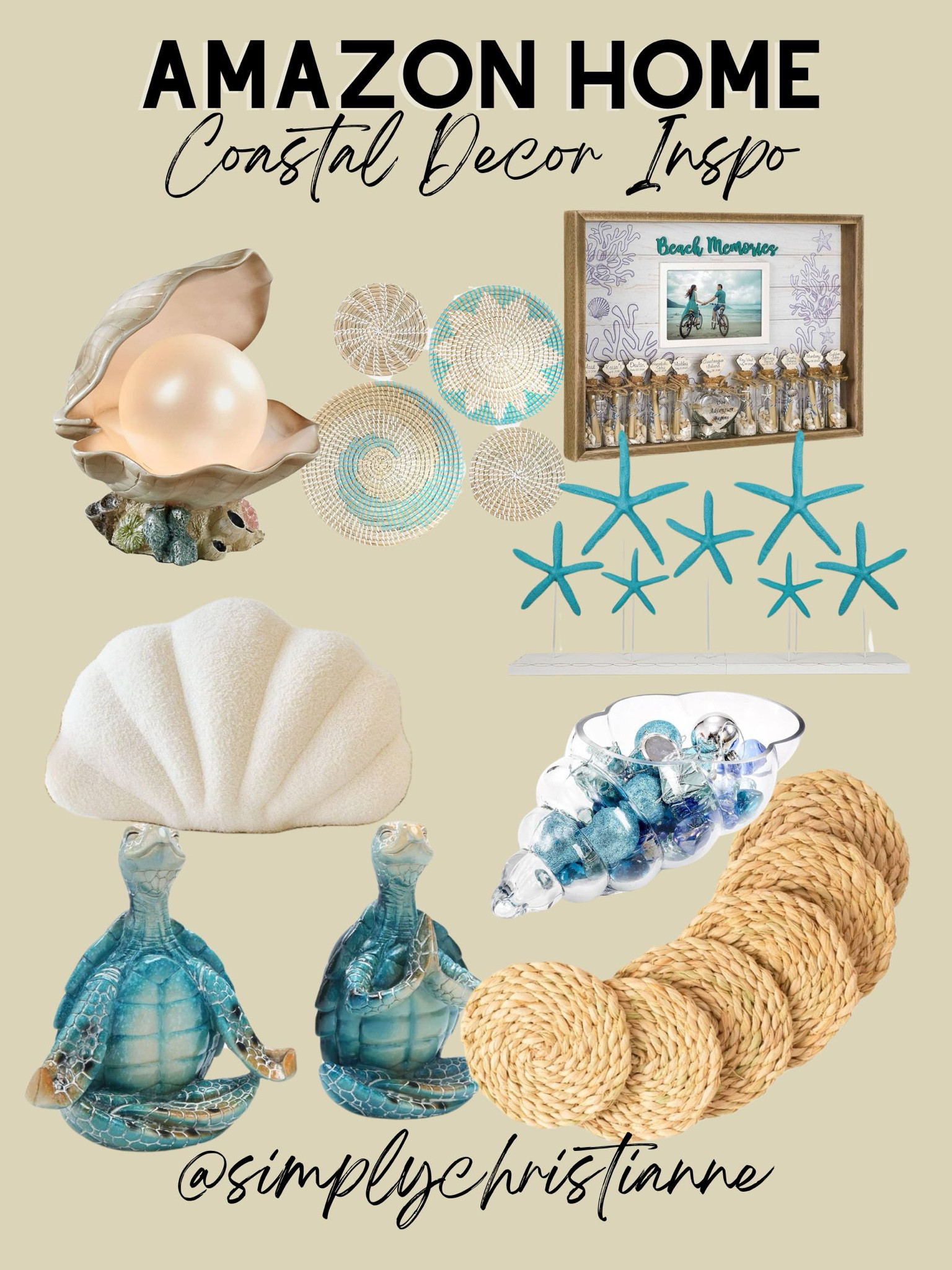 Amazon Finds, Home decor, Coastal vibes 

#LTKSeasonal #LTKhome #LTKstyletip
