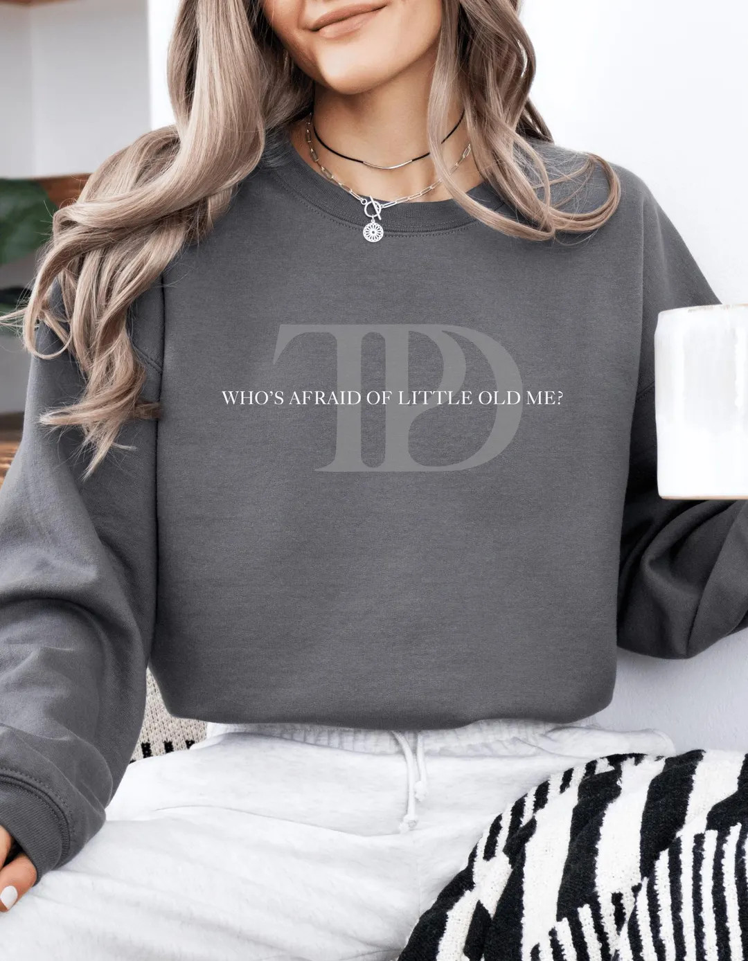 Who's Afraid of Little Old Me Unisex Crewneck Sweatshirt - Etsy | Etsy (US)