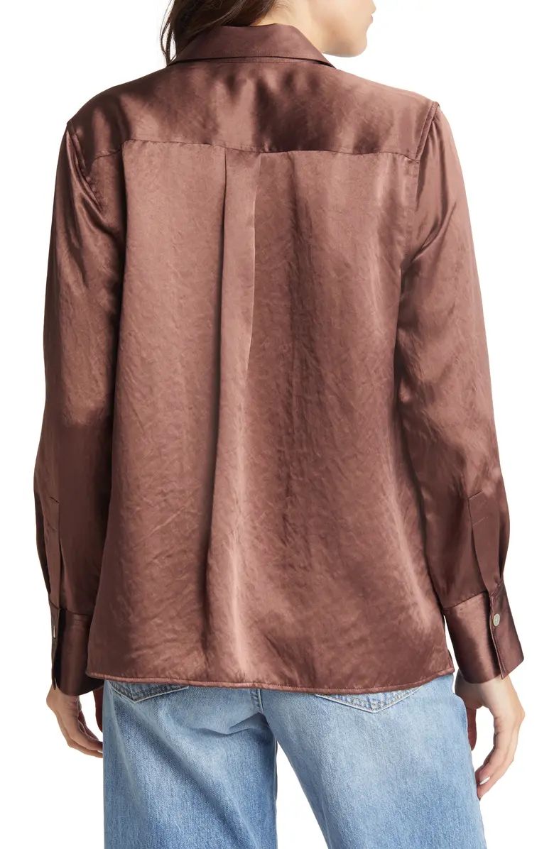 Andrea Textured Button-Up Shirt | Nordstrom